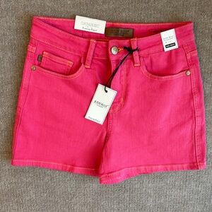 Judy Blue Women's Sz S Hot Pink Jean Shorts